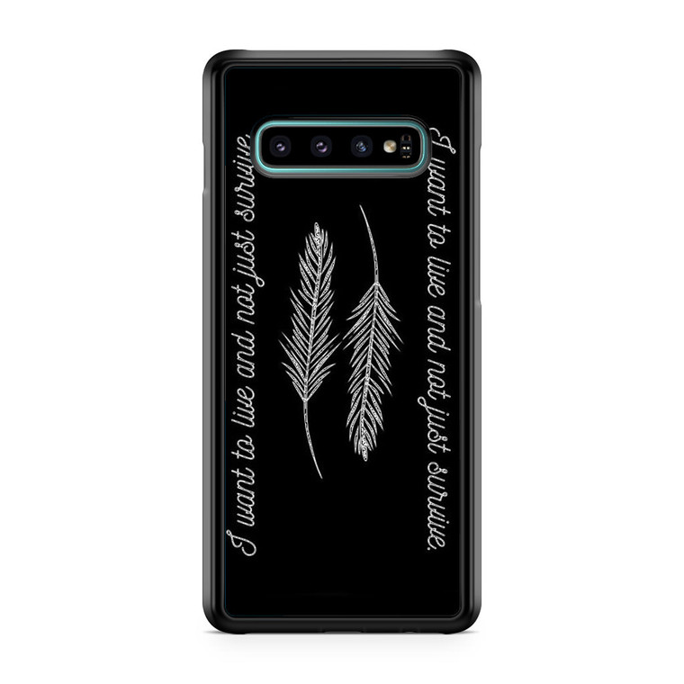 Adele Love in The Dark Samsung Galaxy S10 Plus Case