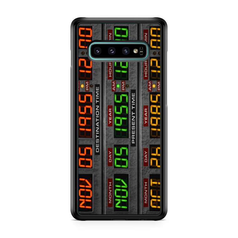 Back To The Future Time Circuits Samsung Galaxy S10 Plus Case