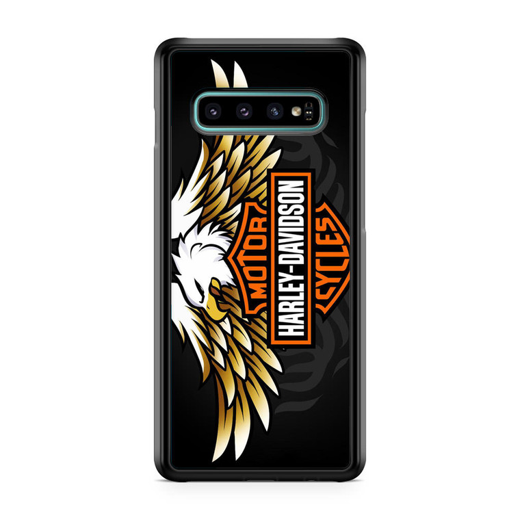 Harley Davidson Eagle Logo Samsung Galaxy S10 Plus Case