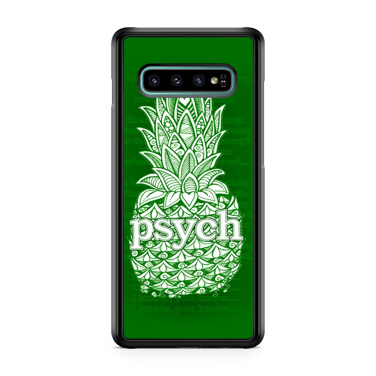 Psych Pineaple Samsung Galaxy S10 Plus Case