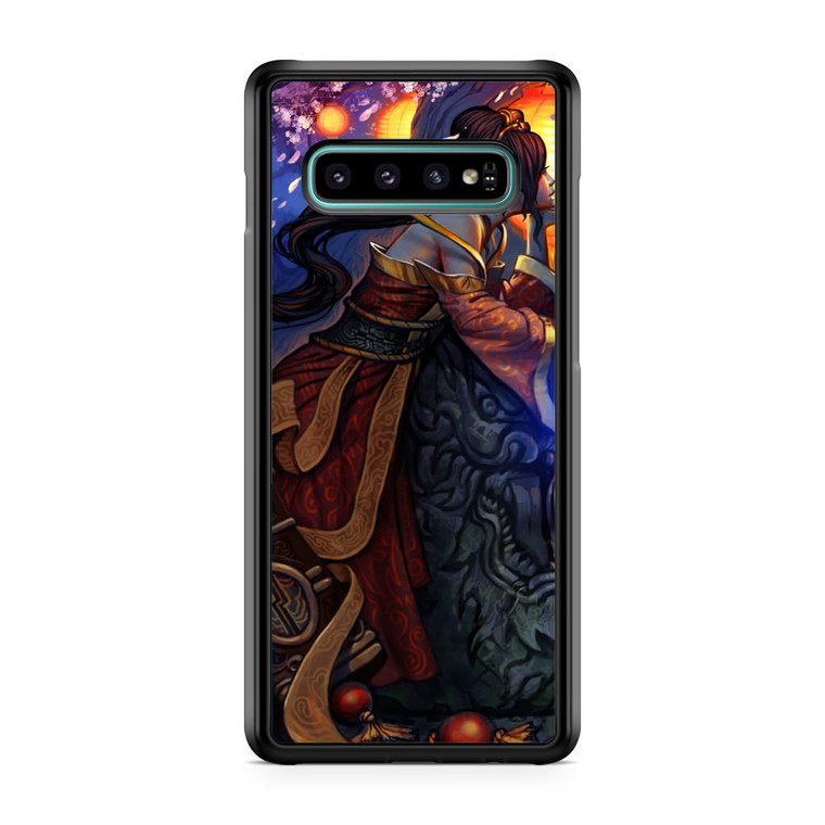 League of Legends Sona Jax Samsung Galaxy S10 Plus Case