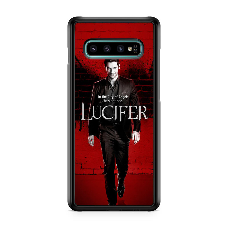 Lucifer Poster Samsung Galaxy S10 Plus Case