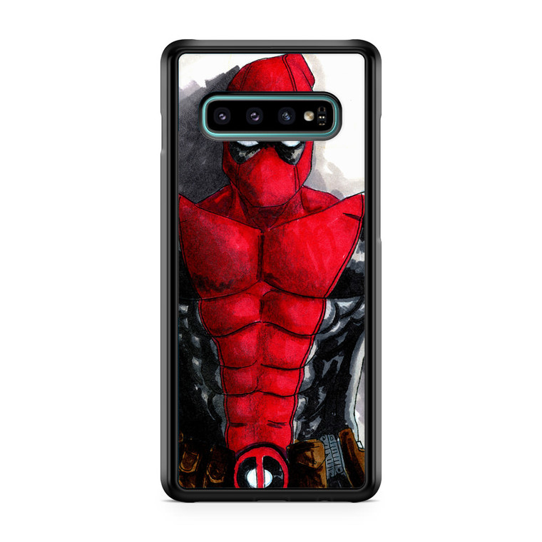 Deadpool Draw Samsung Galaxy S10 Plus Case