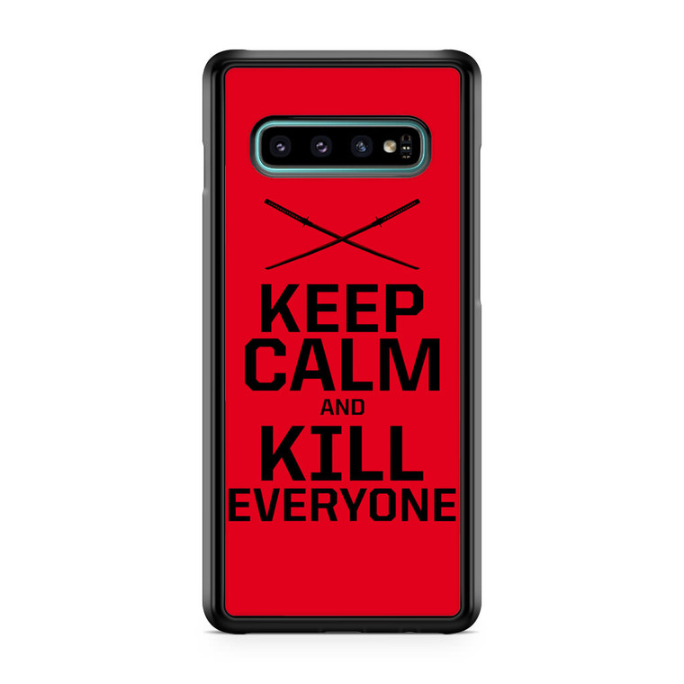 Deadpool Quote Samsung Galaxy S10 Plus Case