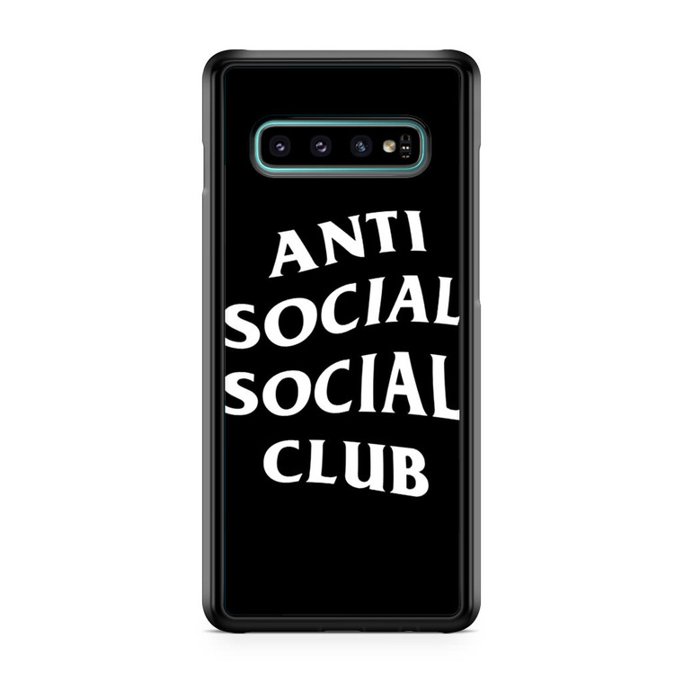 Anti Social Social Club Black Samsung Galaxy S10 Plus Case