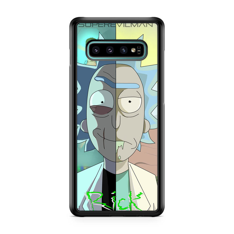 Evil Rick And Rick Samsung Galaxy S10 Plus Case