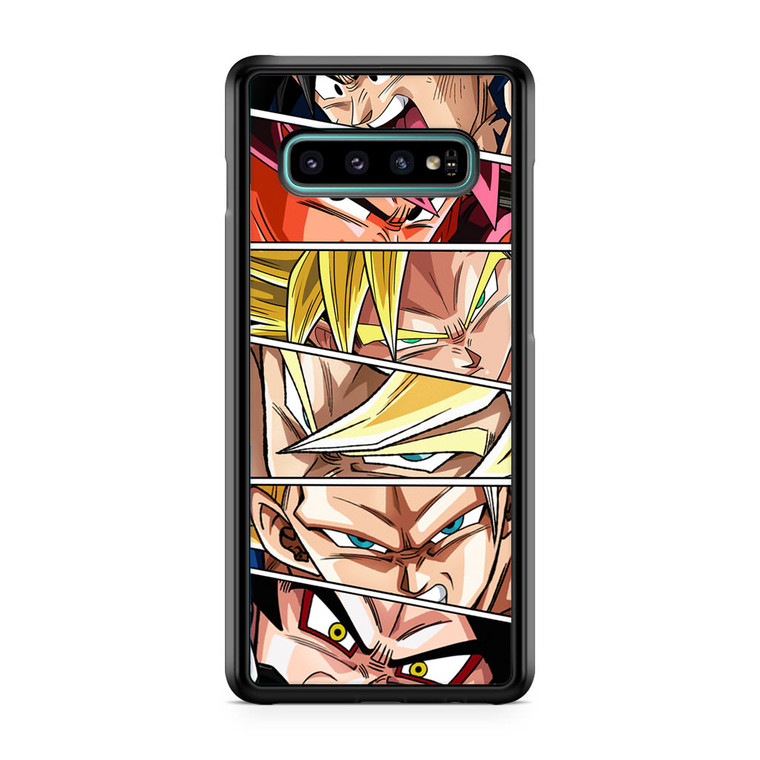 Goku Forms Samsung Galaxy S10 Plus Case