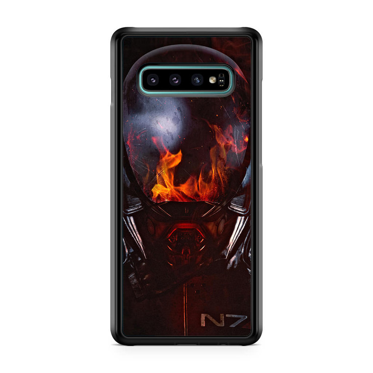 Mass Effect Andromeda Flame Samsung Galaxy S10 Plus Case