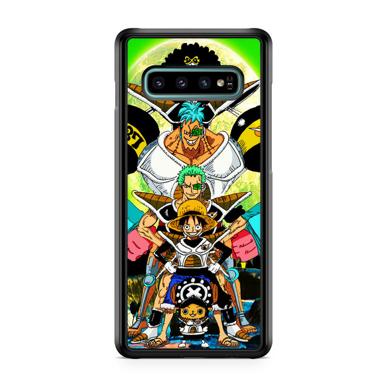 One Piece Saiyan Troopers Samsung Galaxy S10 Plus Case