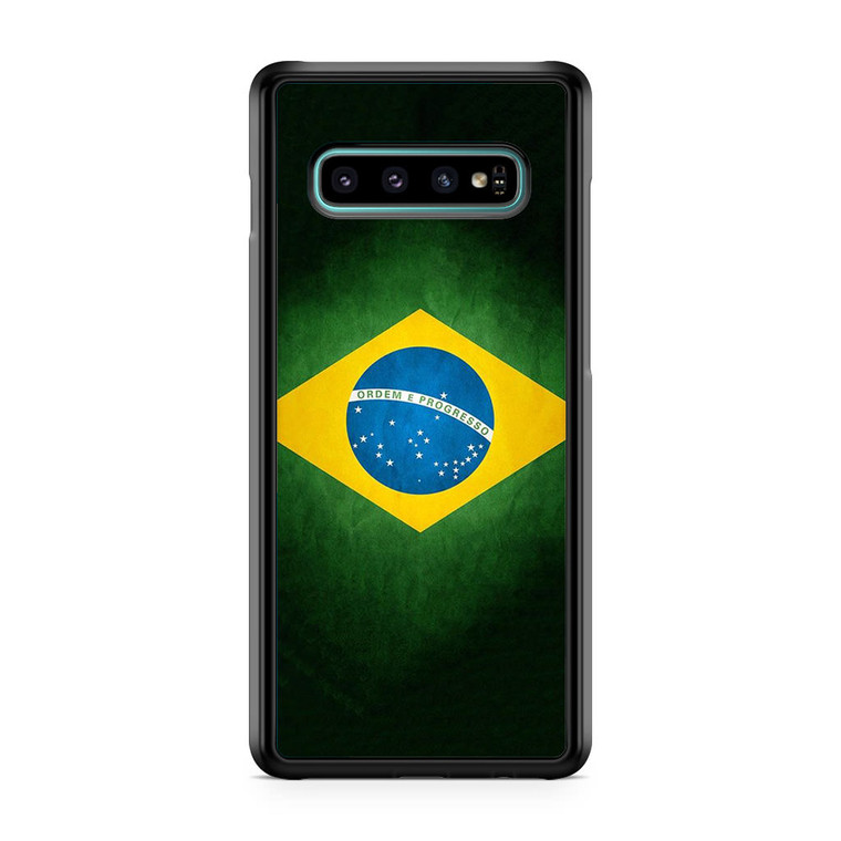 Brazil Football World Cup Samsung Galaxy S10 Plus Case