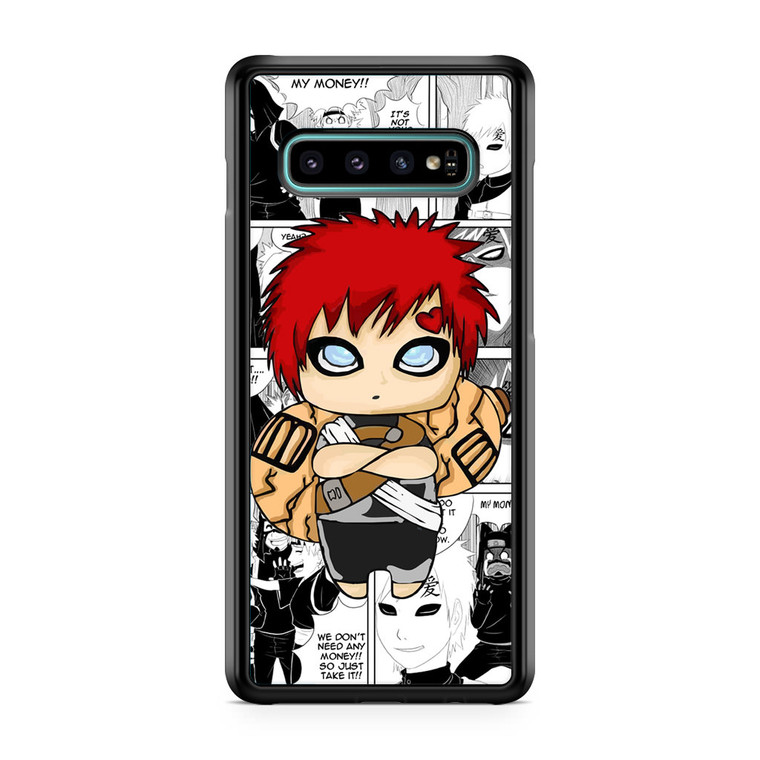 Chibi Naruto Gaara Samsung Galaxy S10 Plus Case