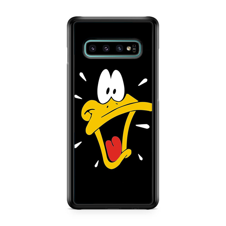 Daffy Duck Scream Samsung Galaxy S10 Plus Case