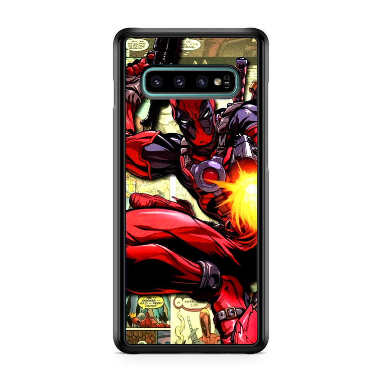 Deadpool Comics Samsung Galaxy S10 Plus Case