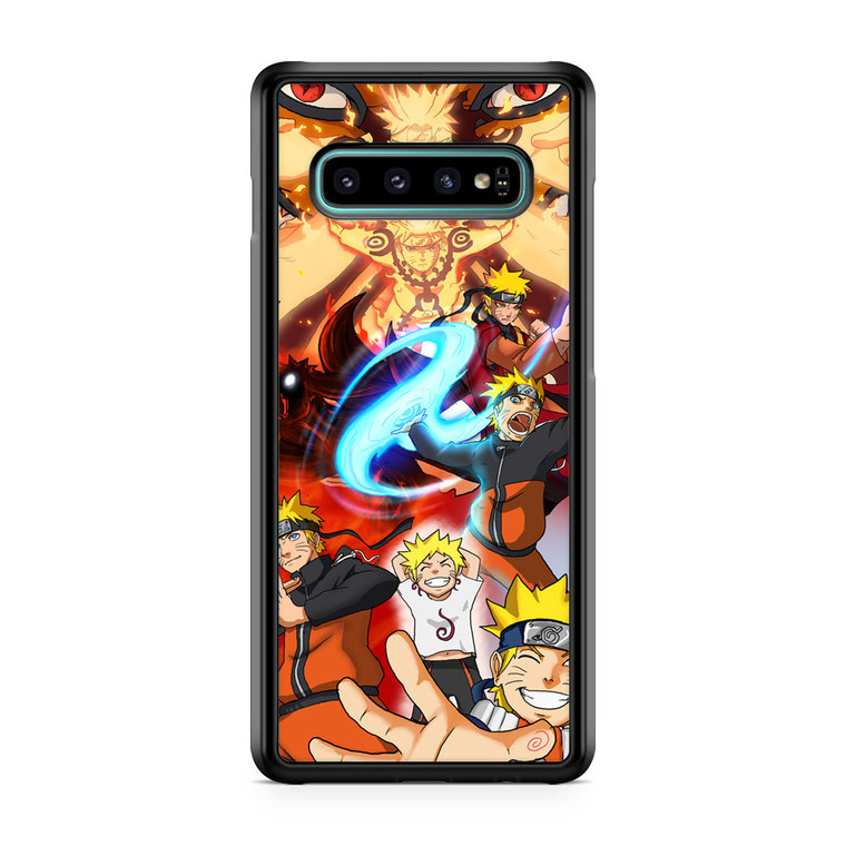 Evolution Of Naruto Uzumaki Samsung Galaxy S10 Plus Case