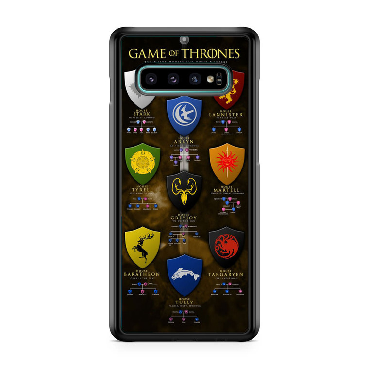 Game Of Thrones House Samsung Galaxy S10 Plus Case