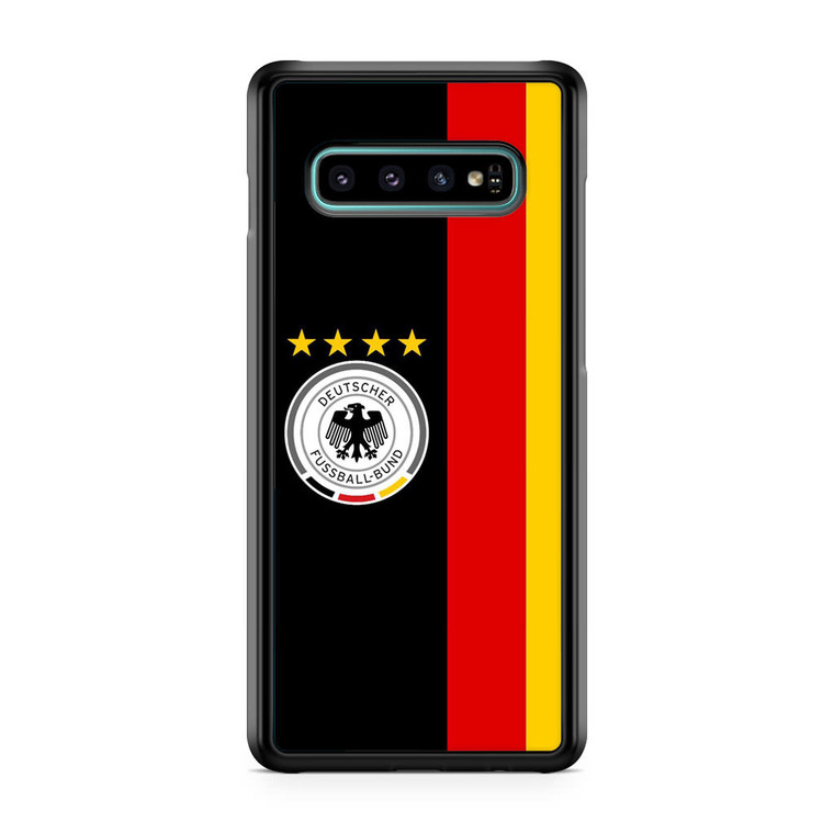 Germany Strip Fifa Football World Cup Samsung Galaxy S10 Plus Case