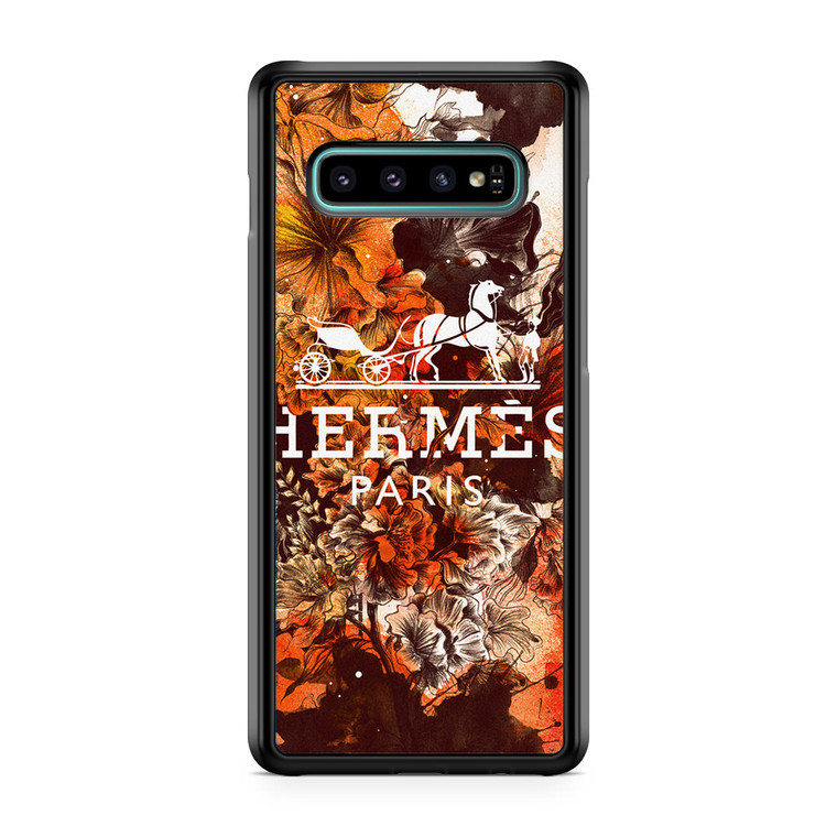 Hermes Full Bloom Samsung Galaxy S10 Plus Case