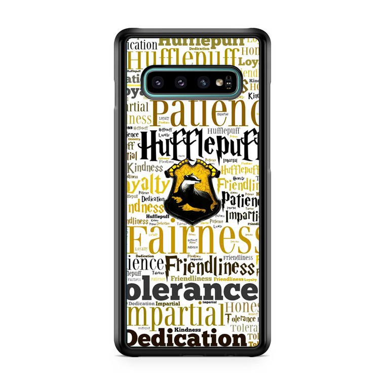 Hufflepuff Quote Samsung Galaxy S10 Plus Case