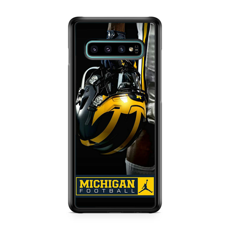 Michigan Wolverines Samsung Galaxy S10 Plus Case