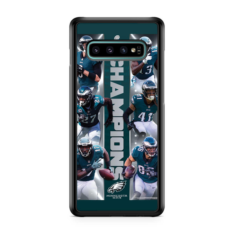 Philadelphia Eagles Super Bowl Samsung Galaxy S10 Plus Case