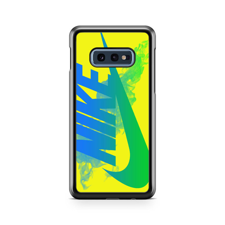 Nike Logo in Yellow Samsung Galaxy S10e Case