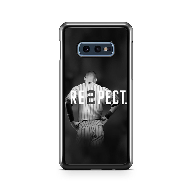 Derek Jeter Respect Samsung Galaxy S10e Case