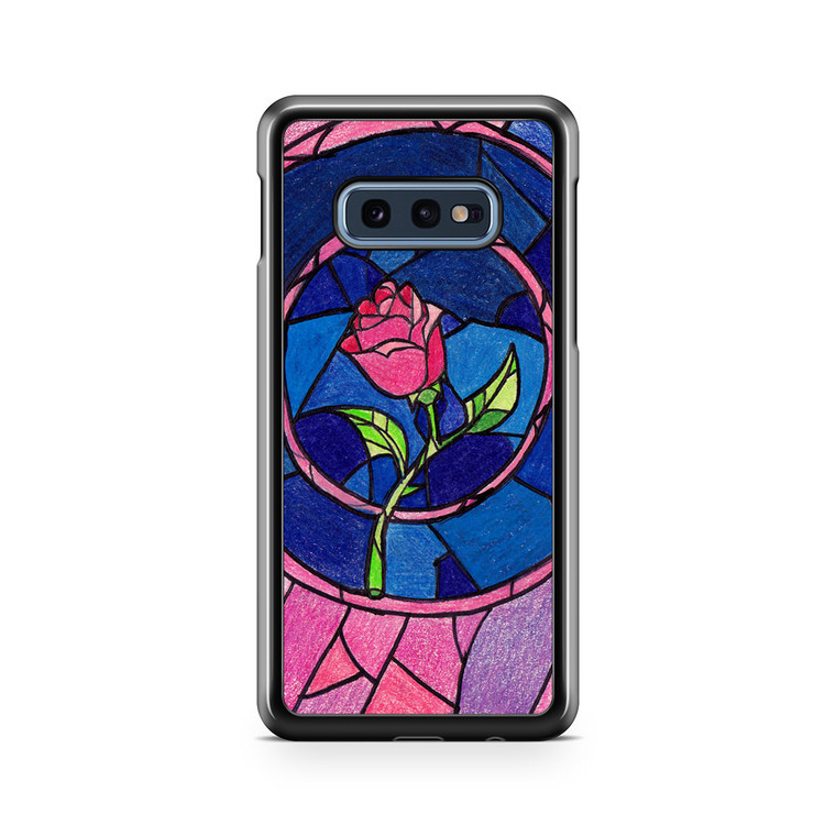 Beauty and The Beast Flower Samsung Galaxy S10e Case