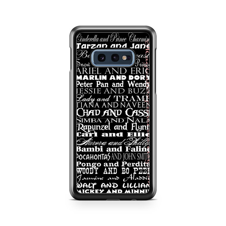 Disney Member Collage Samsung Galaxy S10e Case