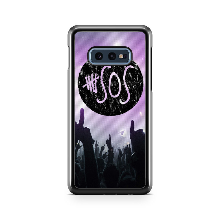 5SOS Logo in Concert Samsung Galaxy S10e Case