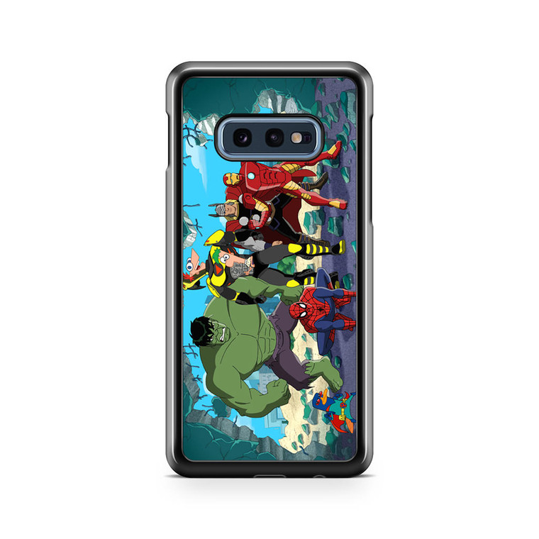 Marvel and Phineas Ferb Samsung Galaxy S10e Case
