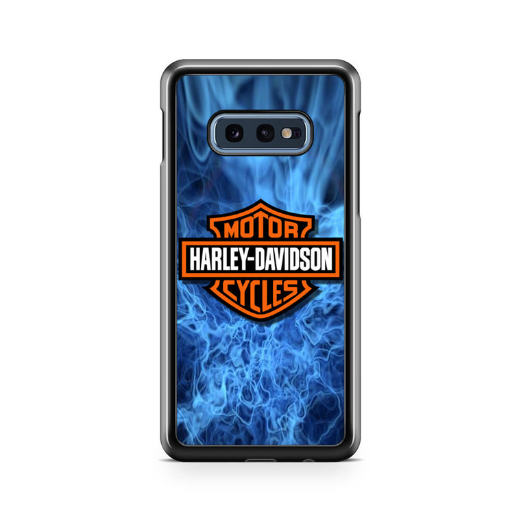 Harley Davidson Blue Flame Samsung Galaxy S10e Case