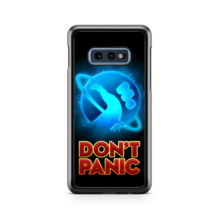 Hitchhiker's Guide To The Galaxy Dont Panic Samsung Galaxy S10e Case