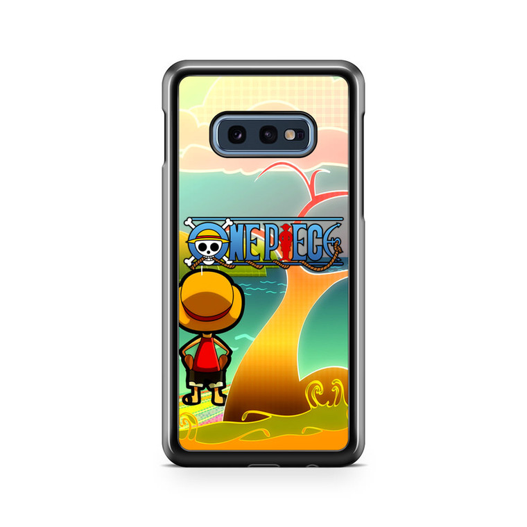 One Piece Chibi Luffy Samsung Galaxy S10e Case