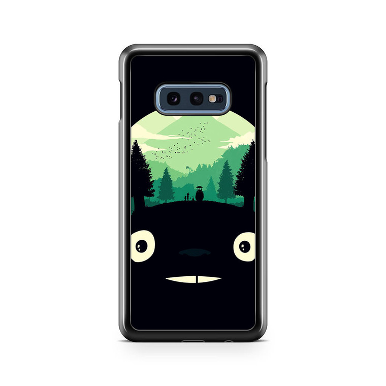 Totoro Simple Dark Samsung Galaxy S10e Case
