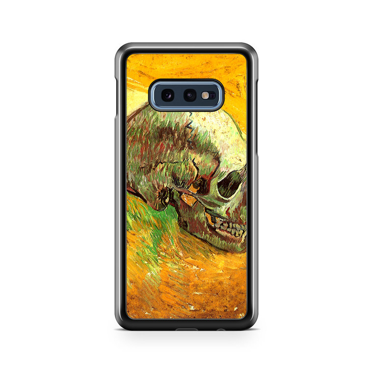 Van Gogh skull Samsung Galaxy S10e Case
