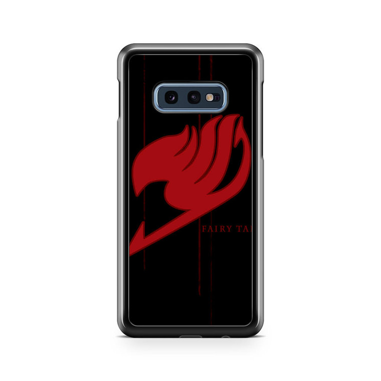 Fairy Tail Logo Red1 Samsung Galaxy S10e Case