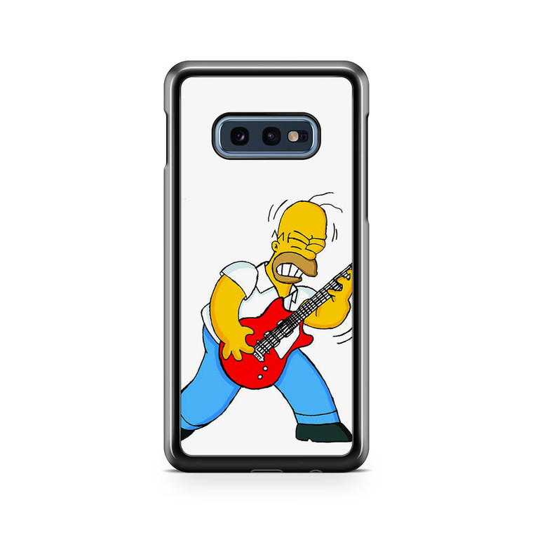 Homer Simpson Guitar Samsung Galaxy S10e Case