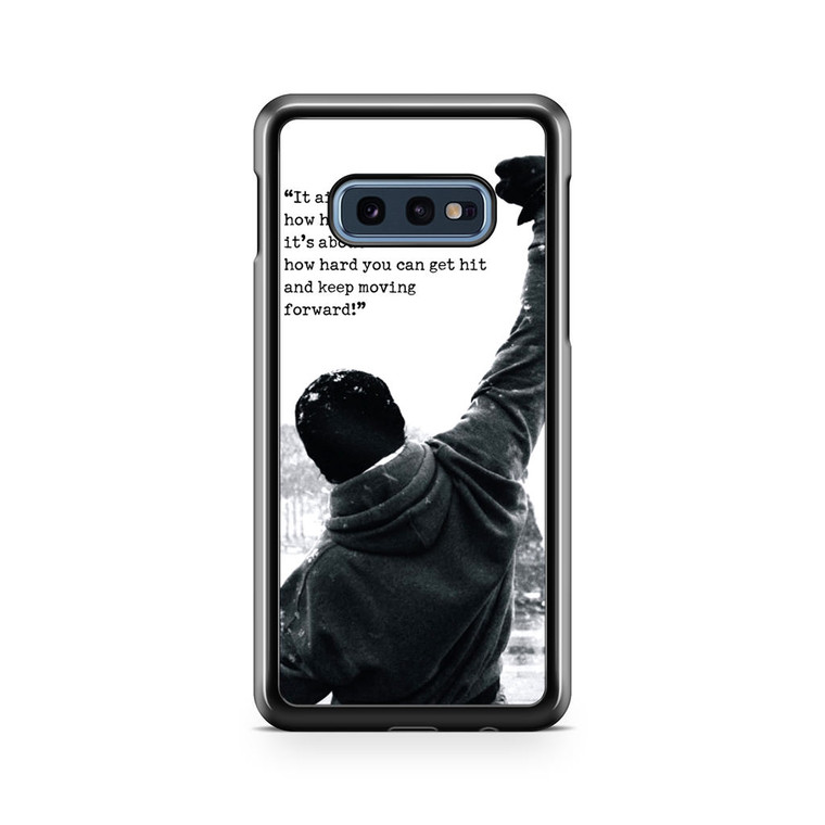 Rocky Balboa Motivation Samsung Galaxy S10e Case