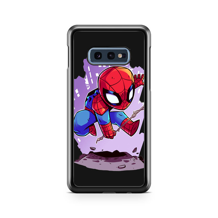 Spiderman Chibi Minimalism Samsung Galaxy S10e Case