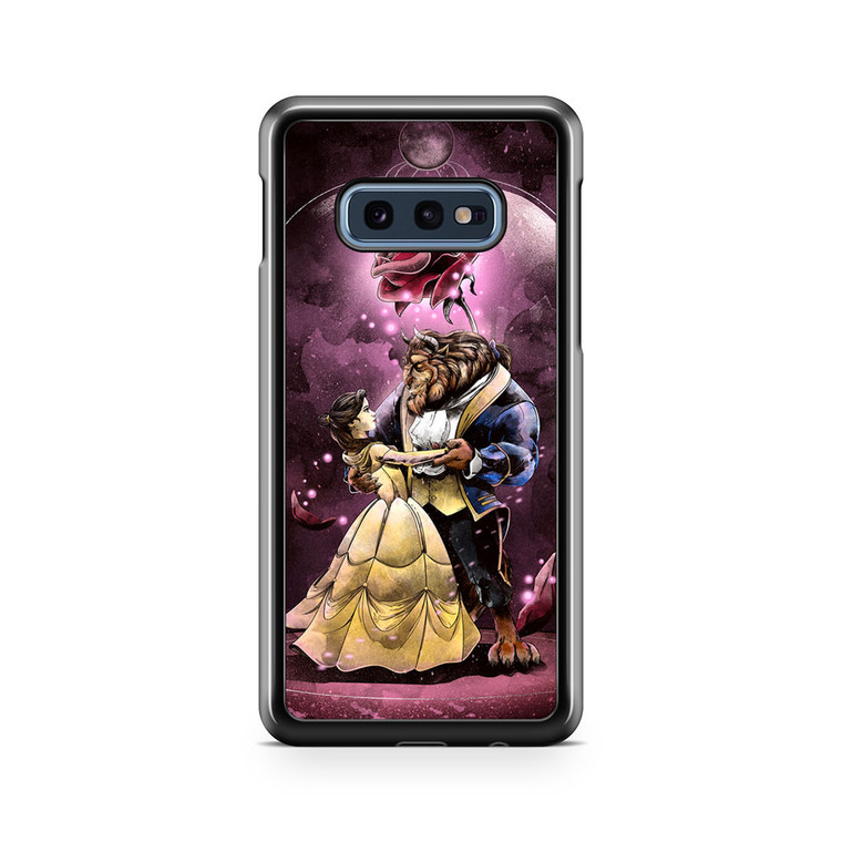 Beauty And The Beast Glass Samsung Galaxy S10e Case