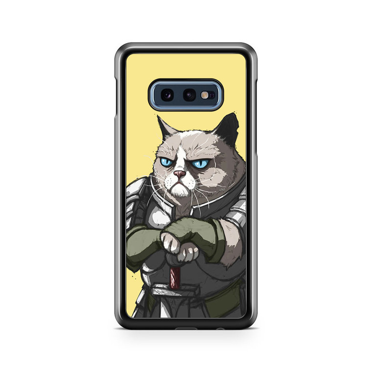 Grumpy Cat Knight Samsung Galaxy S10e Case