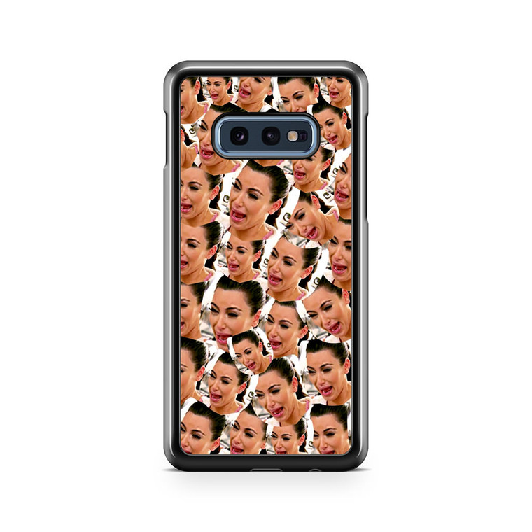 Kim Kardashian Crying Collage Samsung Galaxy S10e Case