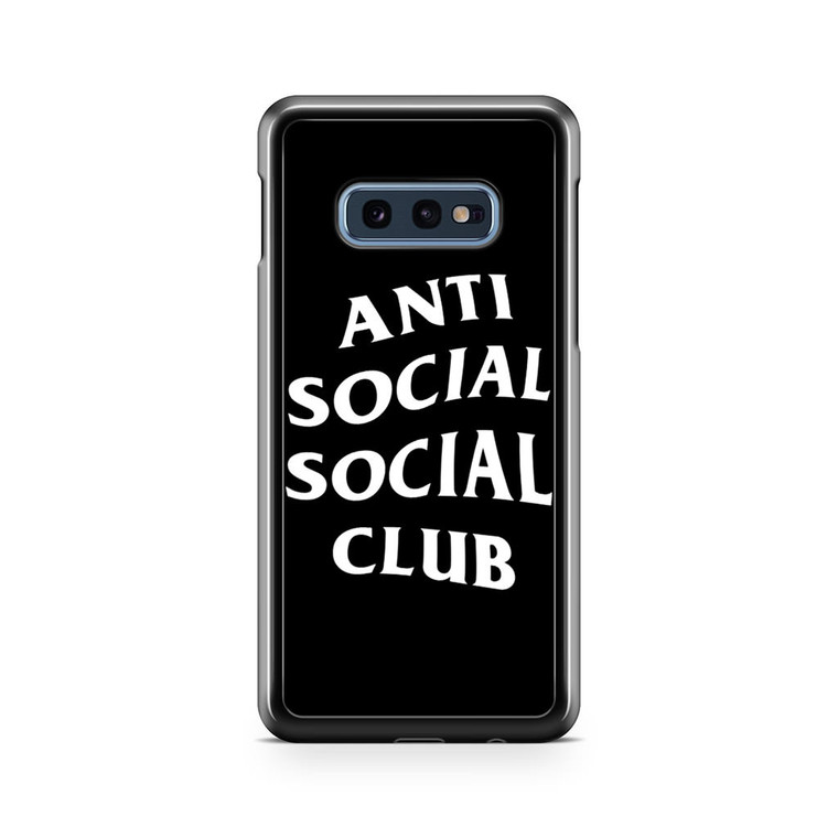 Anti Social Social Club Black Samsung Galaxy S10e Case