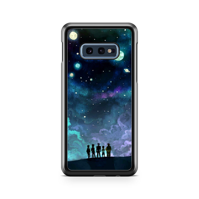 Voltron in Space Nebula Samsung Galaxy S10e Case