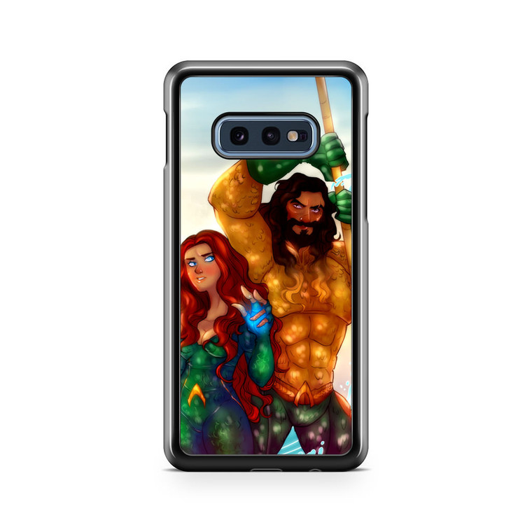 Aquaman And Mera Artwork Samsung Galaxy S10e Case