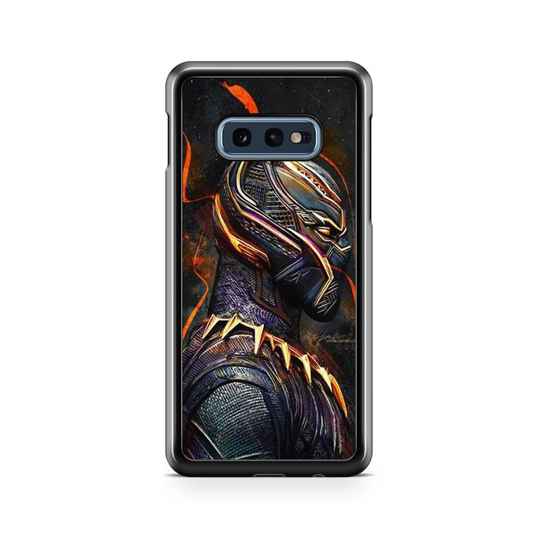 Black Panther Heroes Poster Samsung Galaxy S10e Case