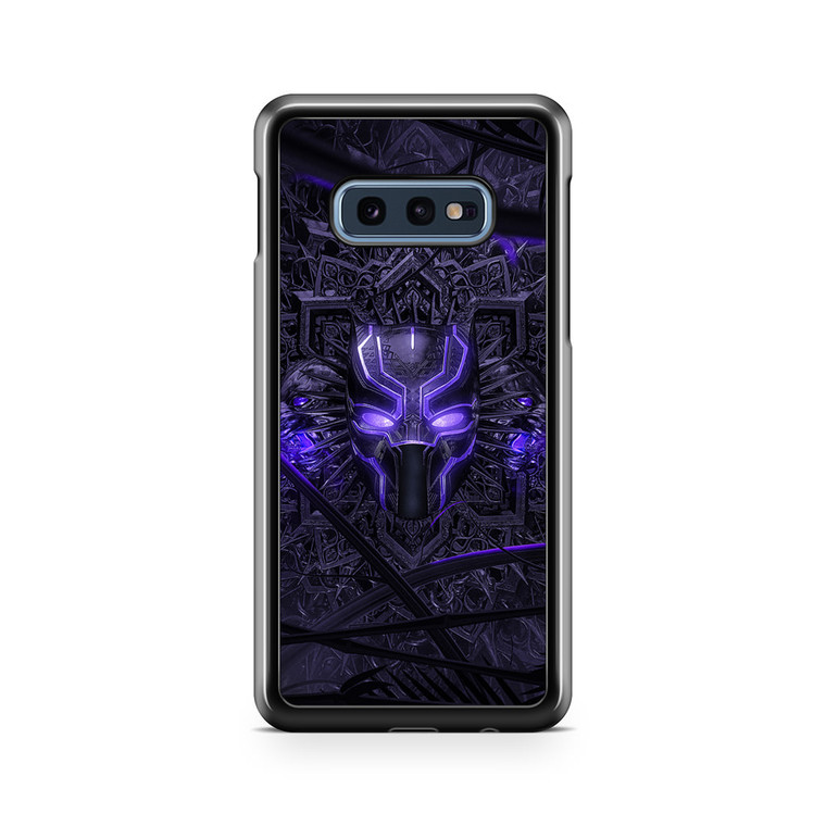 Black Panther Purple Mask Samsung Galaxy S10e Case