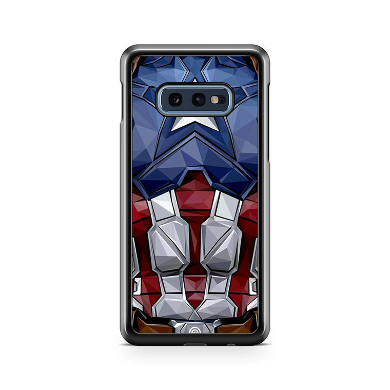 Captain America Comic Costume Samsung Galaxy S10e Case