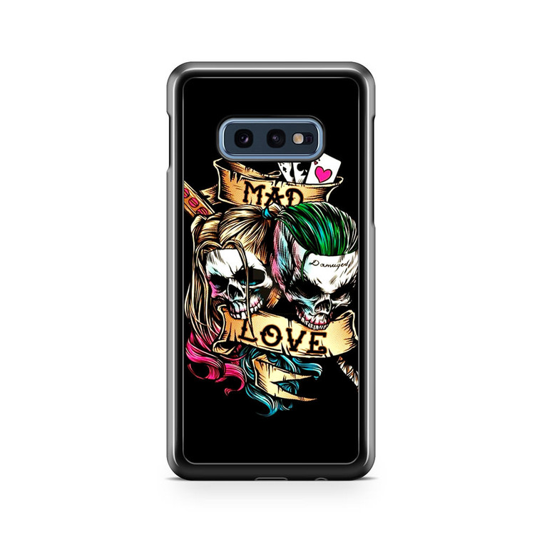 Mad Love Of Harley Quinn And Joker Samsung Galaxy S10e Case