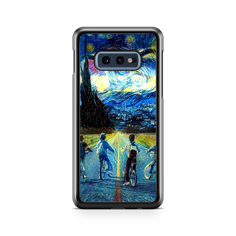 Stranger Things Starry Night Samsung Galaxy S10e Case
